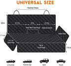Dog Car Seat Cover, Back Seat Cover for Dogs Pet Car Seat Protector
