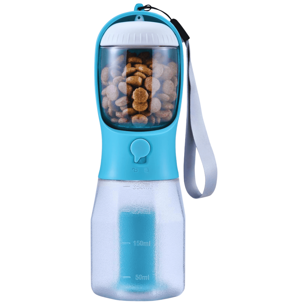 HydroPaw™ 3-in-1 Pet Water & Food Bottle