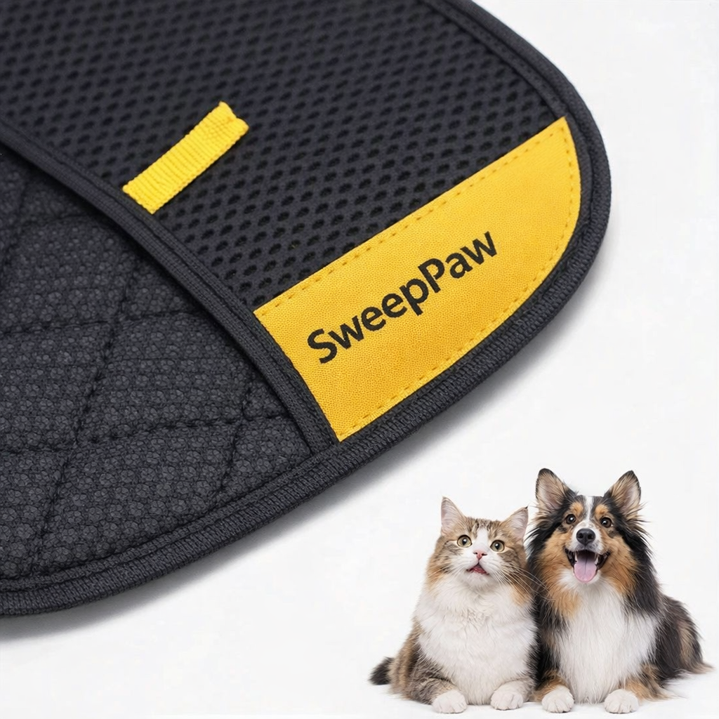SweepPaw pet hair remover glove